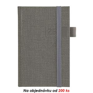 Weekly pocket diary 2026 Slovak Tweed - gray