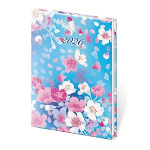 Weekly Pocket Diary A7 2026 Vario - Lyra Blossom