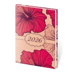 Weekly Pocket Diary A7 2026 Vario - Lyra Hibiscus
