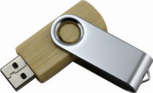 Wooden USB Flash disk 03 Wood 16 GB - light wood