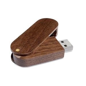 Wooden USB Flash drive Sebas 32 GB - dark wood