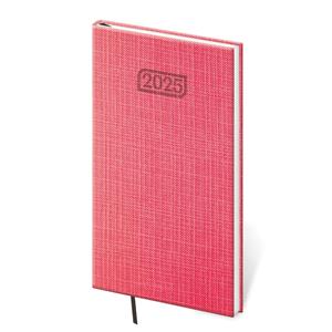 Zephir weekly pocket diary - red